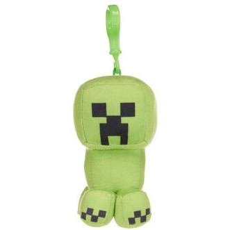 Minecraft Creeper Bag Clip peluche 12 Cm